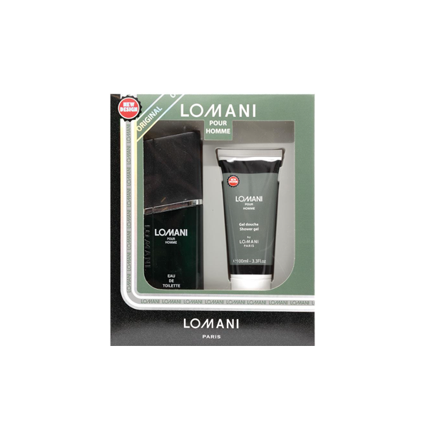 Lomani Eau de Toilette 100ml + Shower Gel 2 Piece Set