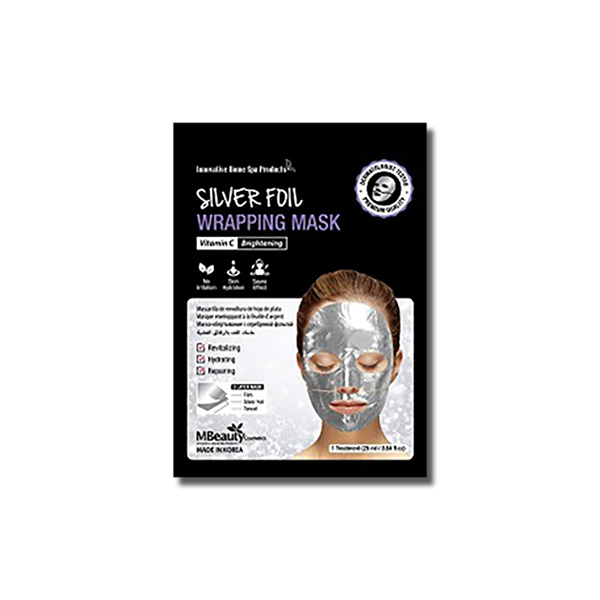 MBeauty Silver Foil Wrapping Mask