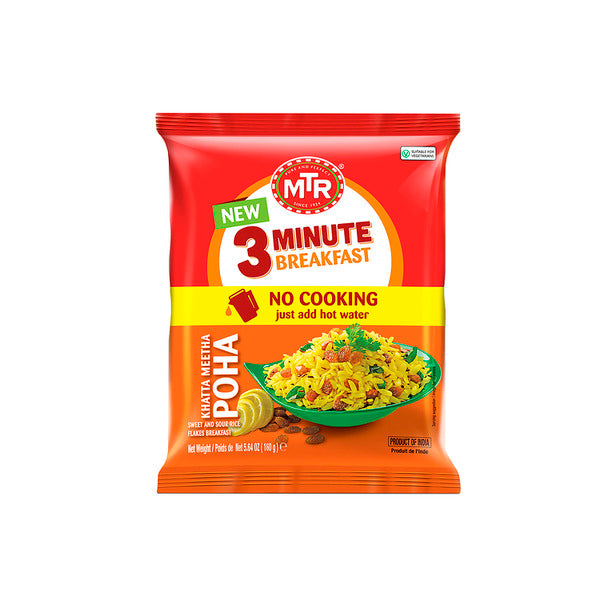 MTR Instant Khatta Meetha Poha | 160g