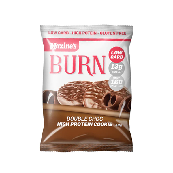 Maxines Burn Double Choc High Protein Cookie | 40g