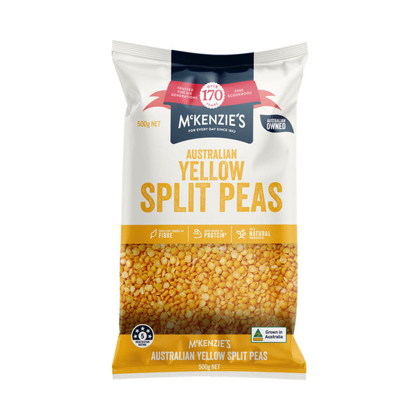 McKenzie's Split Yellow Peas | 500g