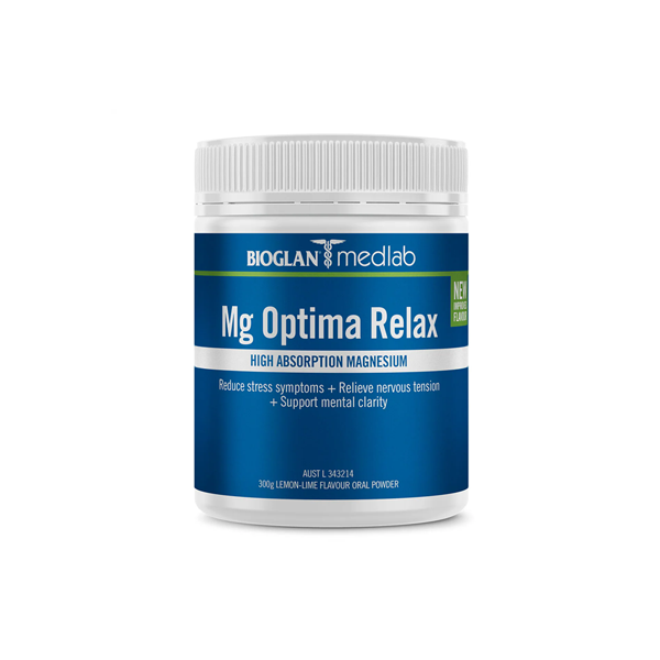 Medlab Mg Optima Relax Lemon-Lime Powder 300g