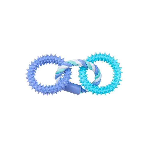 Mix Or Match 12 TPR Rings Dog Toy Assorted