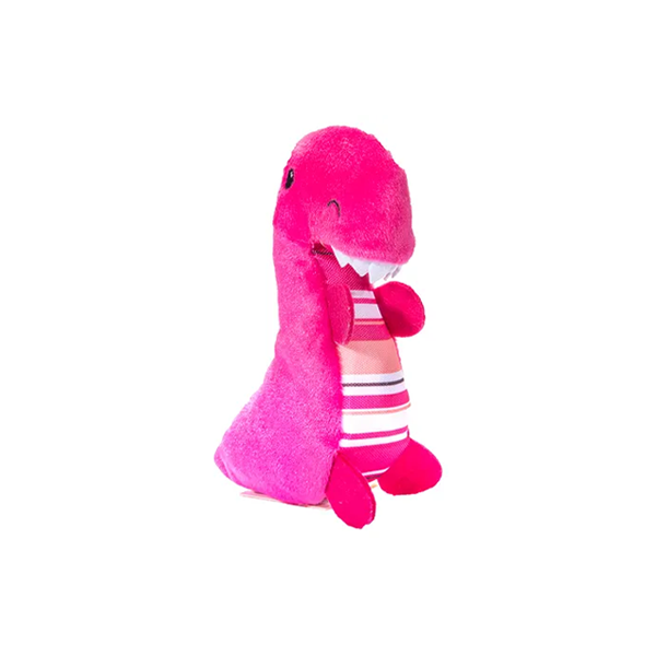 Mix Or Match Striped Belly T-Rex Dog Toy