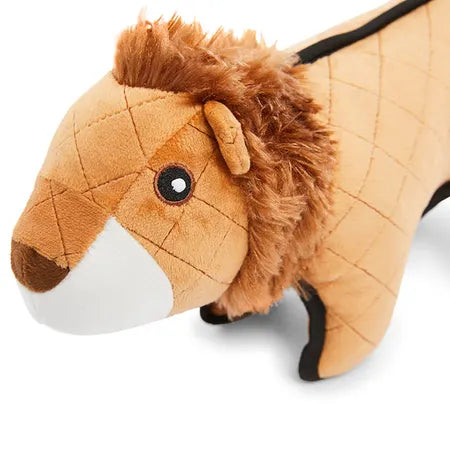 Mix or Match 30 Tough Lion Dog Toy Brown 30cm