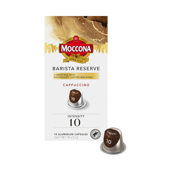Moccona Barista Reserve Capsules Cappuccino | 10 Pack