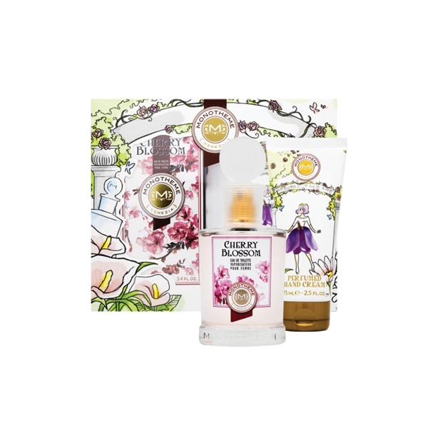 Monotheme Cherry Blossom Eau De Toilette 100ml 2 Piece Set