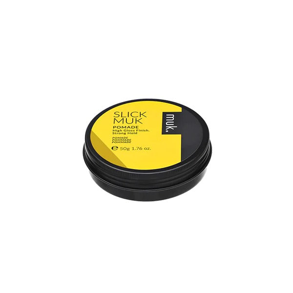 Muk Slick Muk Pomade 50 G – Starke Fixierung, Hochglanz-Finish, Wasserlöslich Mit Kokos-Vanille-Duft