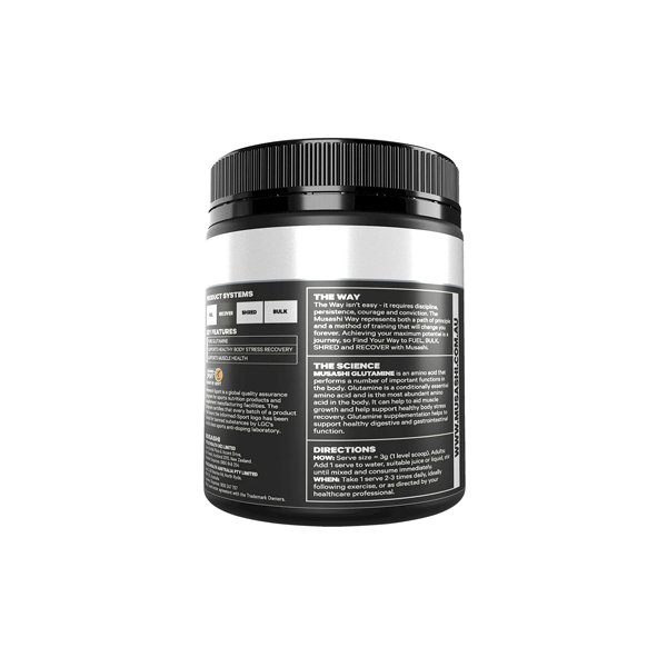Musashi Glutamine Unflavoured 350g