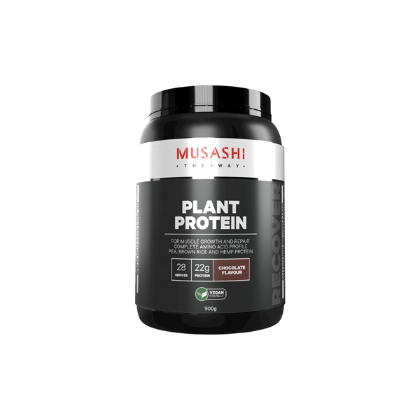 Musashi Plant Protein Powder Chocolate 900g