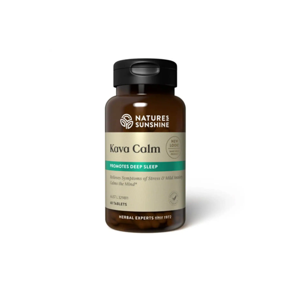 Natures Sunshine Kava Calm 60 Capsules
