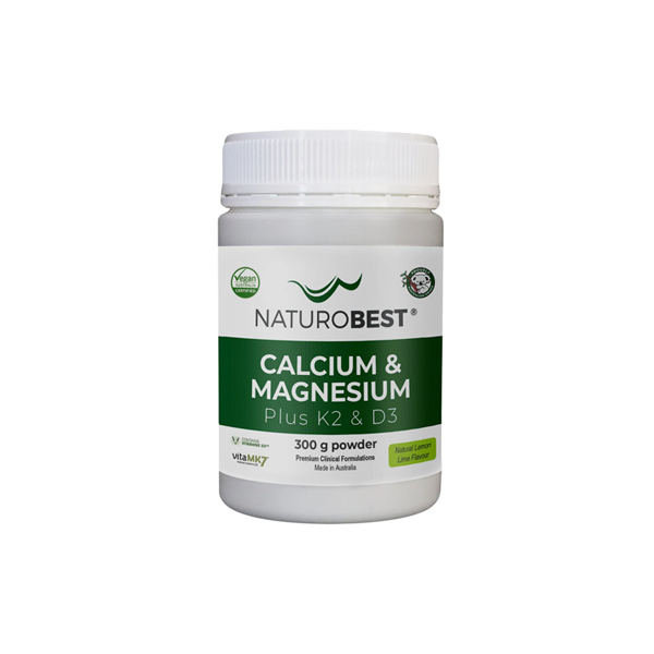 NaturoBest Calcium & Magnesium Plus K2 & D3 300g