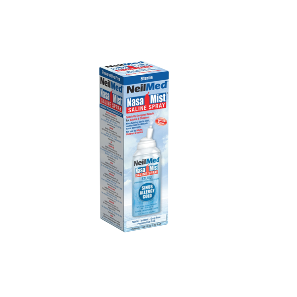 NeilMed NasaMist Isotonic Saline Nasal Spray 75ml