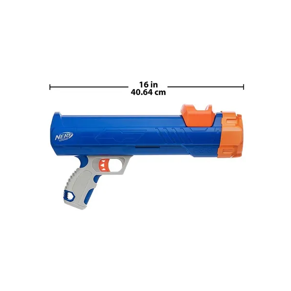Nerfpet Blaster & Tennis Ball Set Dog Toy Blue 40cm