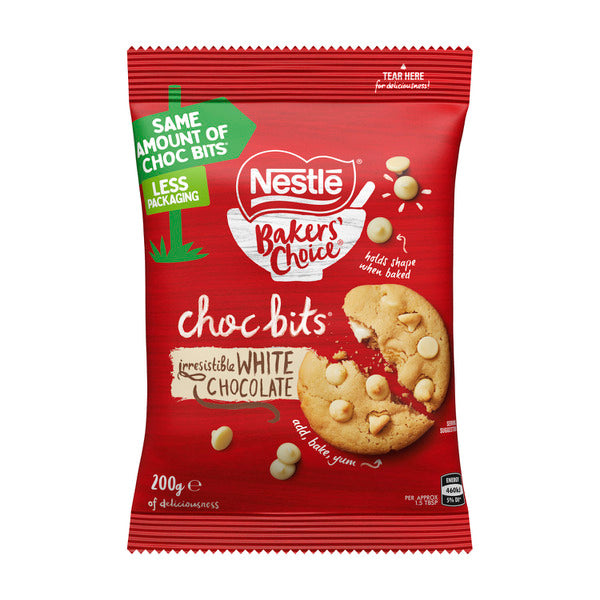 Nestle Bakers' Choice Baking White Chocolate Bits | 200g