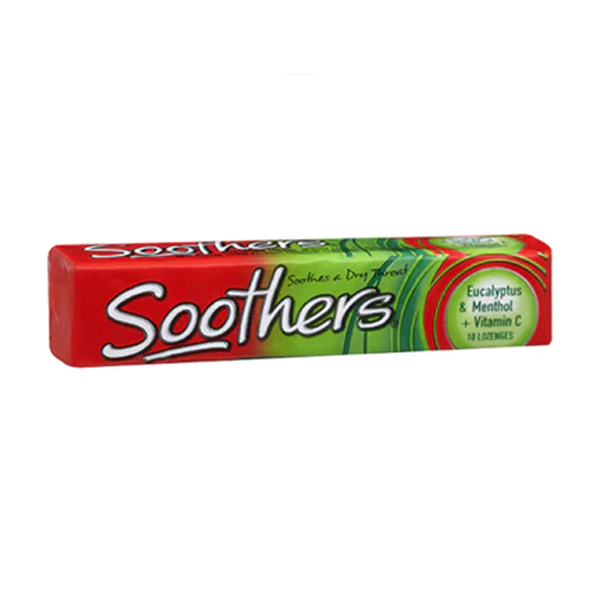 Nestle Soothers Eucalyptus & Menthol Stick 10 Lozenges