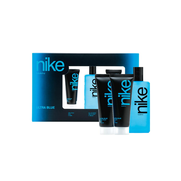 Nike Man Ultra Blue Eau De Toilette 100ml 3 Piece Set