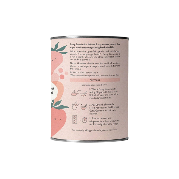 Nutra Organics Gutsy Gummies - Strawberry