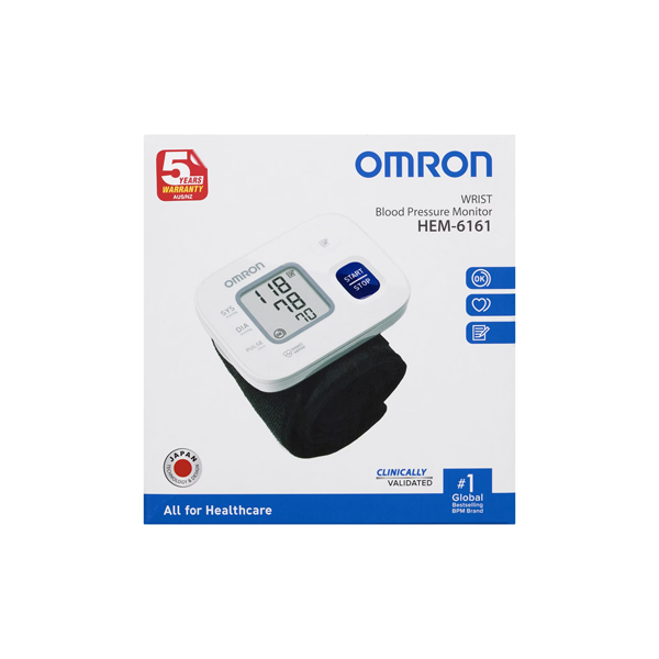 Omron HEM6161 Basic Wrist Blood Pressure Monitor