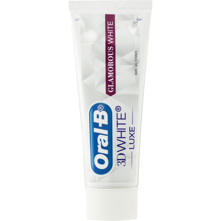 Oral-B 3D White Luxe Glamorous White Toothpaste 95g