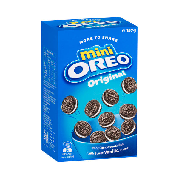 Oreo Mini Original Cookies Sharepack 157g Shop Dispatch oreo-mini-original-cookies-sharepack-157g-shop-dispatch