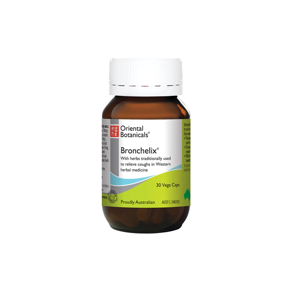 Oriental Botanicals Bronchelix 30 Vegetarian Capsules (New Formula)