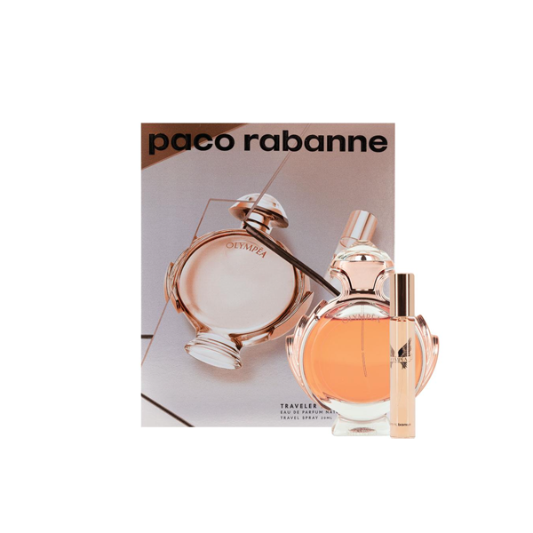Paco Rabanne Olympea Eau de Parfum 80ml & 20ml Travel Spray 2 Piece Set