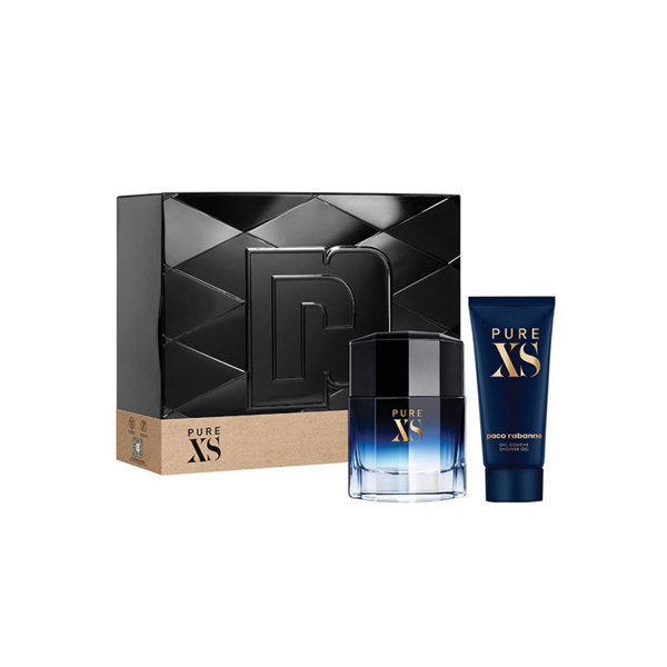 Paco Rabanne Pure XS Eau De Toilette 100ml and Shower Gel 2 Piece Set