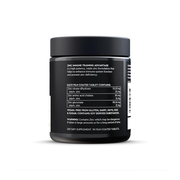 Pillar Zinc Immune Training Advantage 90 Tablets