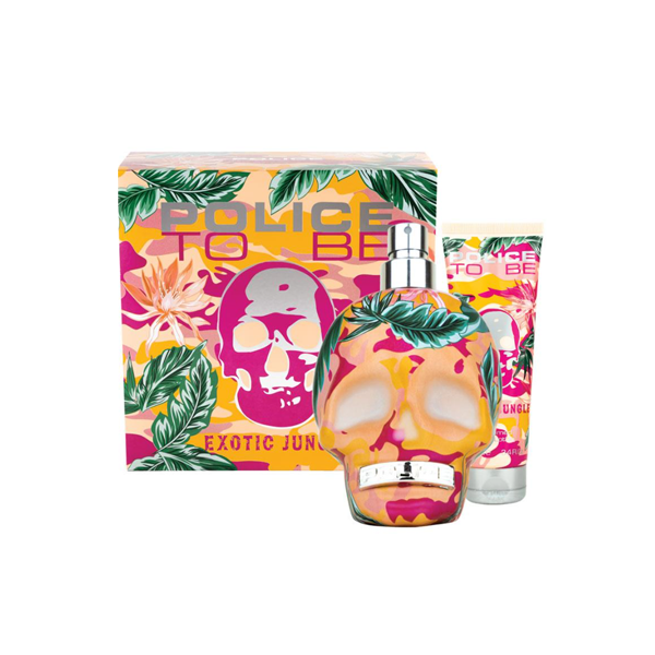 Police To Be Exotic Jungle For Women Eau de Parfum 75ml 2 Piece Set