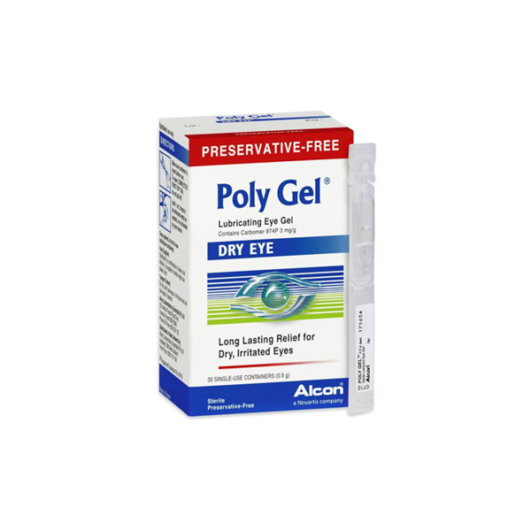 Poly Gel Lubricating Eye Gel 30 x 0.5g Shop & Dispatch Poly Gel Lubricating Eye Gel 30 x 0.5g Shop & Dispatch