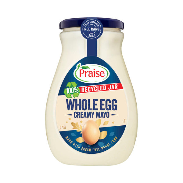 Praise Whole Egg Mayonnaise 670g Shop & Dispatch