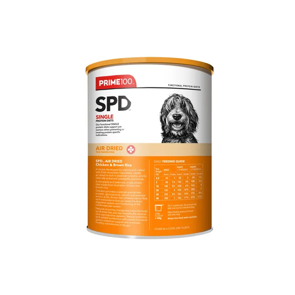 Prime100 Air Dried Chicken & Brown Rice Adult Dog Food