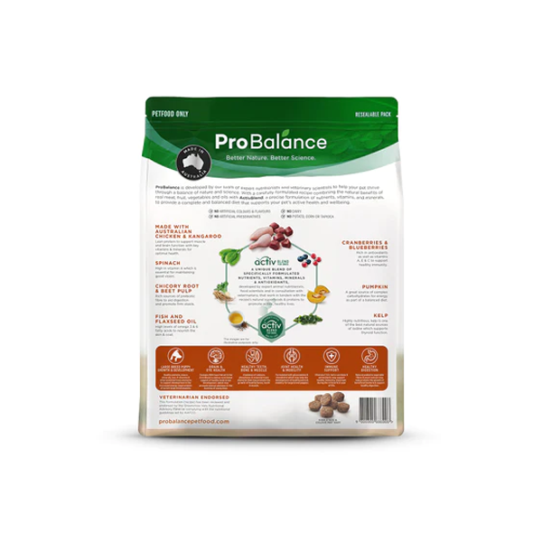 ProBalance Chicken & Kangaroo Large Breed Puppy Food