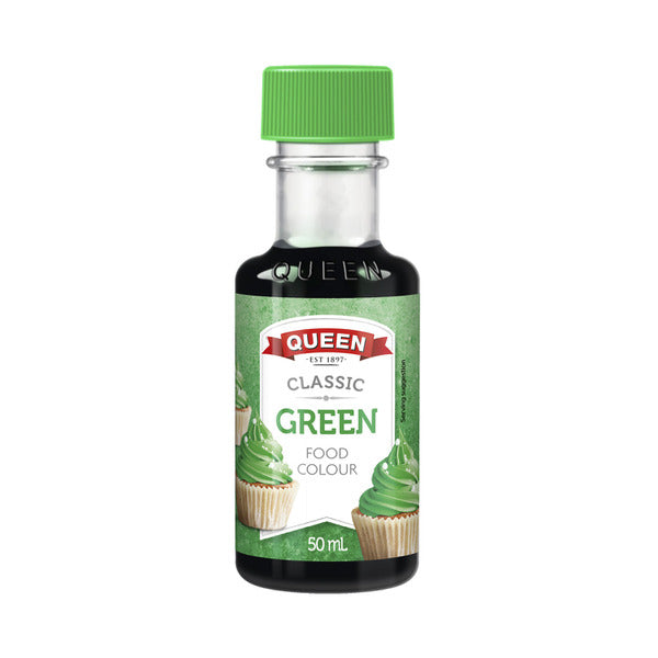 Queen Green Food Colour | 50mL x 2 Pack