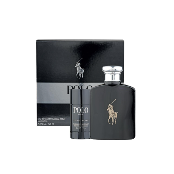 Ralph Lauren Polo Black for Men 125ml Travel 2 Piece Set