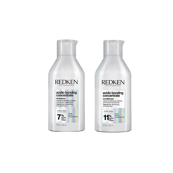 Redken Acidic Bonding Concentrate Shampoo & Conditioner 300ml Duo