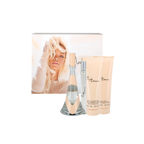 Rihanna Nude Eau De Parfum 100ml 4 Piece Set