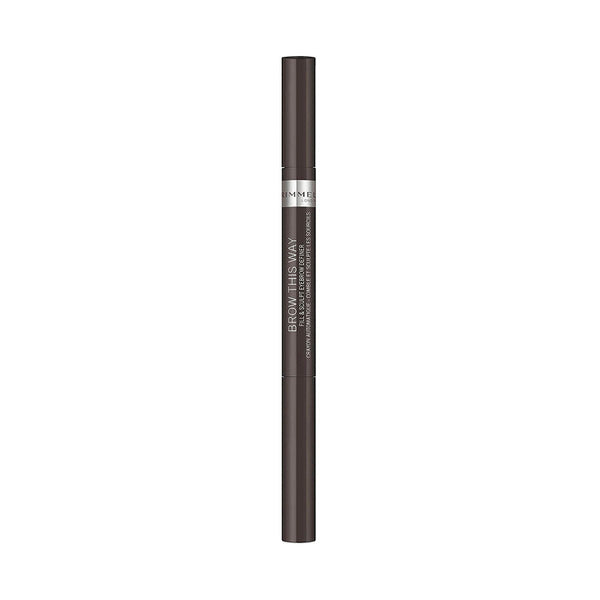 Rimmel Brow This Way Dark Brown Fill And Sculpt Eyebrow Definer 04g 1 Shop And Dispatch