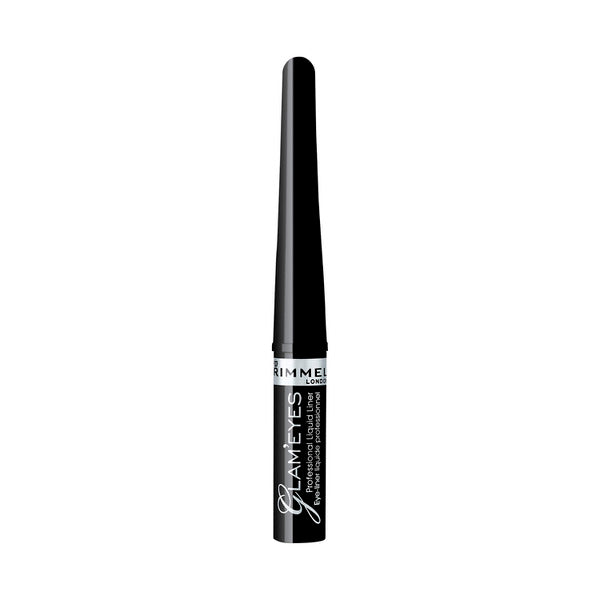 Rimmel Glam Eyes Prof Liquid Eye Liner Black #001 | 3.5mL