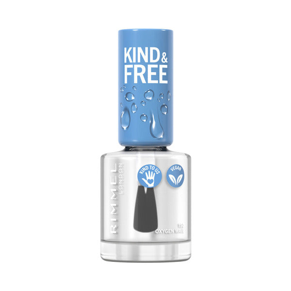 Rimmel Kind & Free Nail Polish Ow Top Coat | 8mL