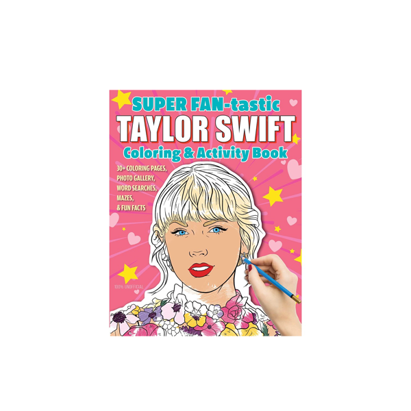 SUPER FAN-tastic Taylor Swift Coloring & Activity Book