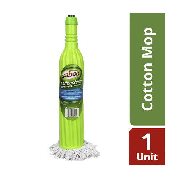 Sabco Antibacterial Self-Wringing Cotton Mop | 1 each