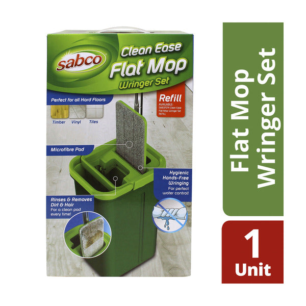 Sabco Clean Ease Flat Mop Wringer Set | 1 each