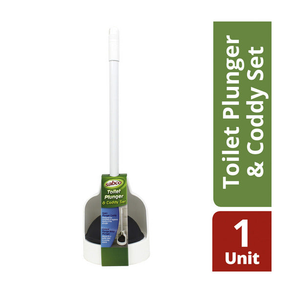 Sabco Toilet Plunger Caddy Set | 1 each