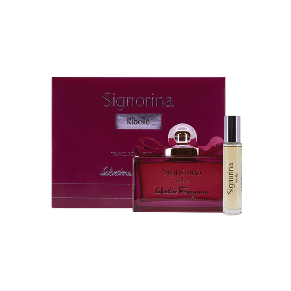 Salvatore Ferragamo Signorina Ribelle Eau De Parfum 100ml 2 Piece Set