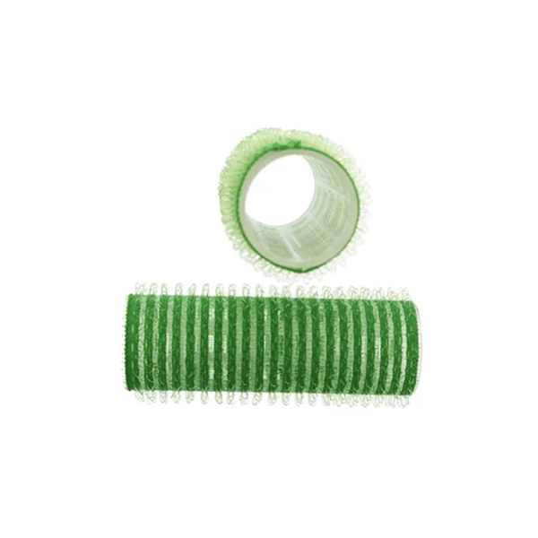 Santorini Velcro Rollers Green 21mm 12pk