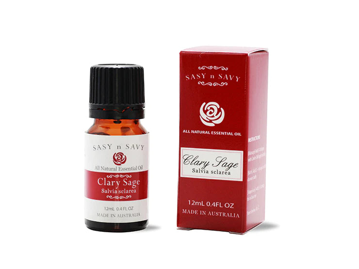Sasy N Savy Pure Essential Oil Clary Sage 12ml
