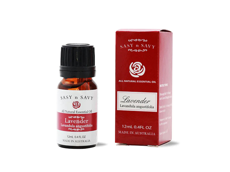 Sasy N Savy Pure Essential Oil Lavender Australian 12ml