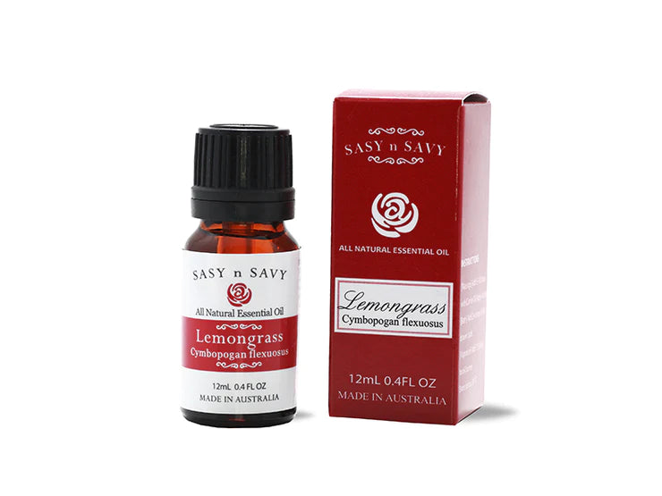 Sasy N Savy Pure Essential Oil Lemongrass 12ml